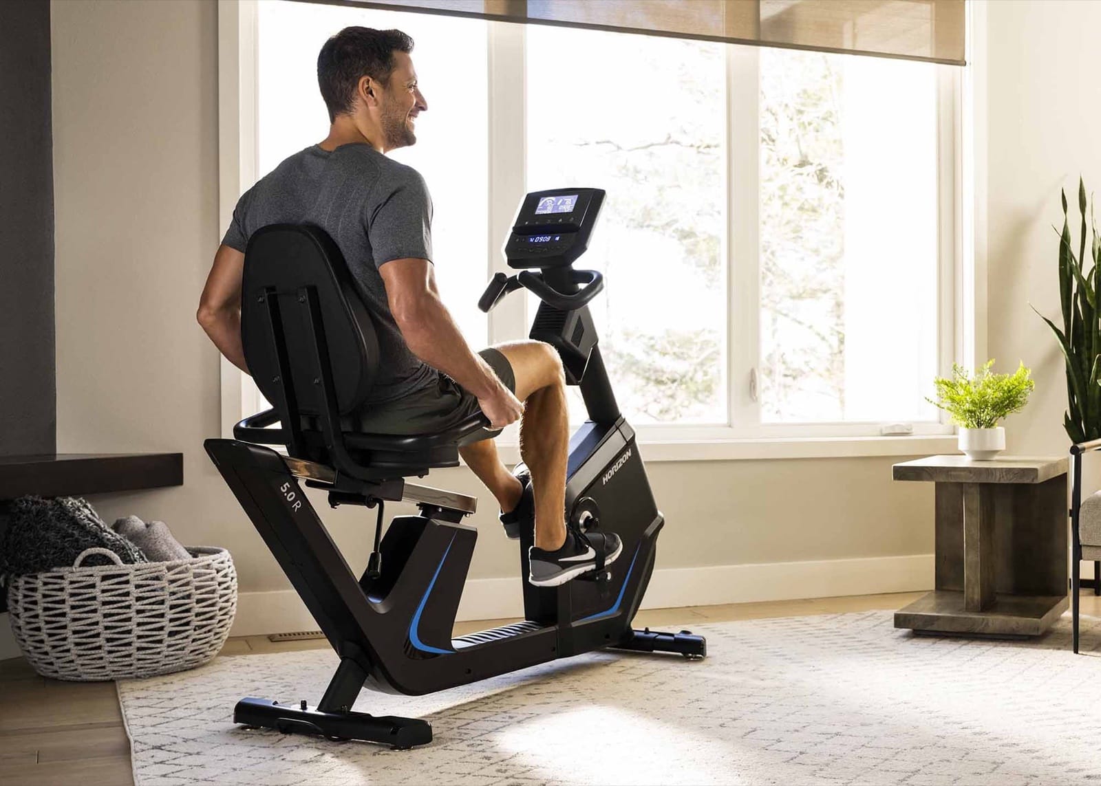 Horizon 5.0R Recumbent Bike
