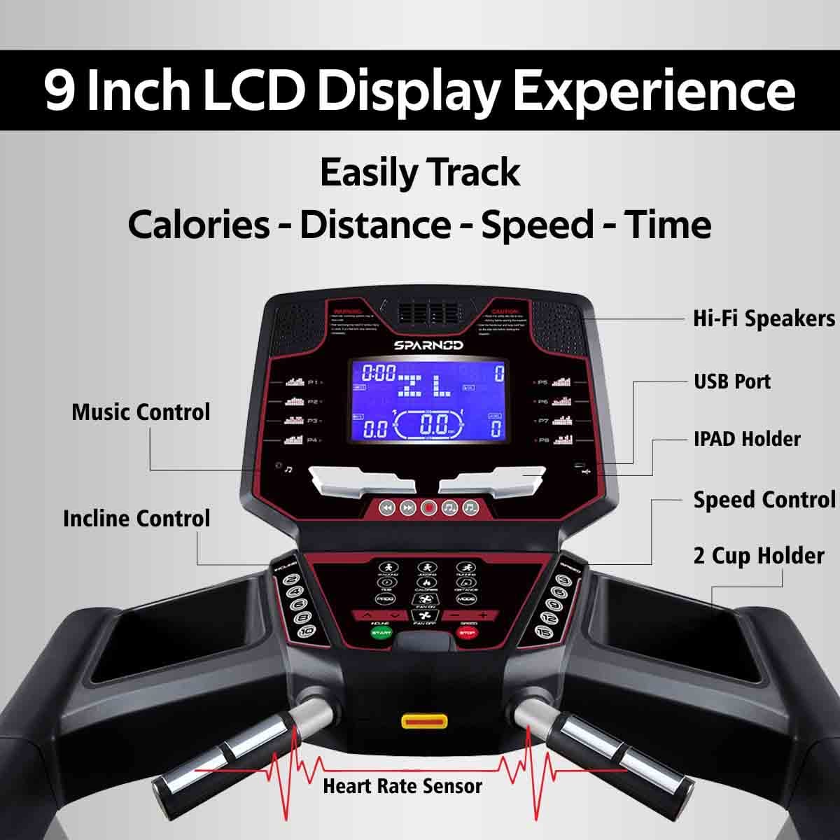 Sparnod STC-5540 Treadmill
