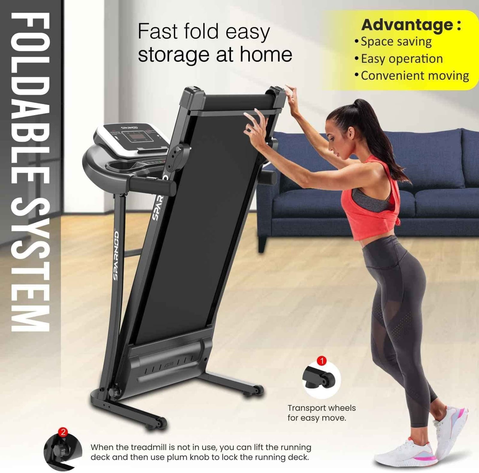 Sparnod STH-1250 Treadmill